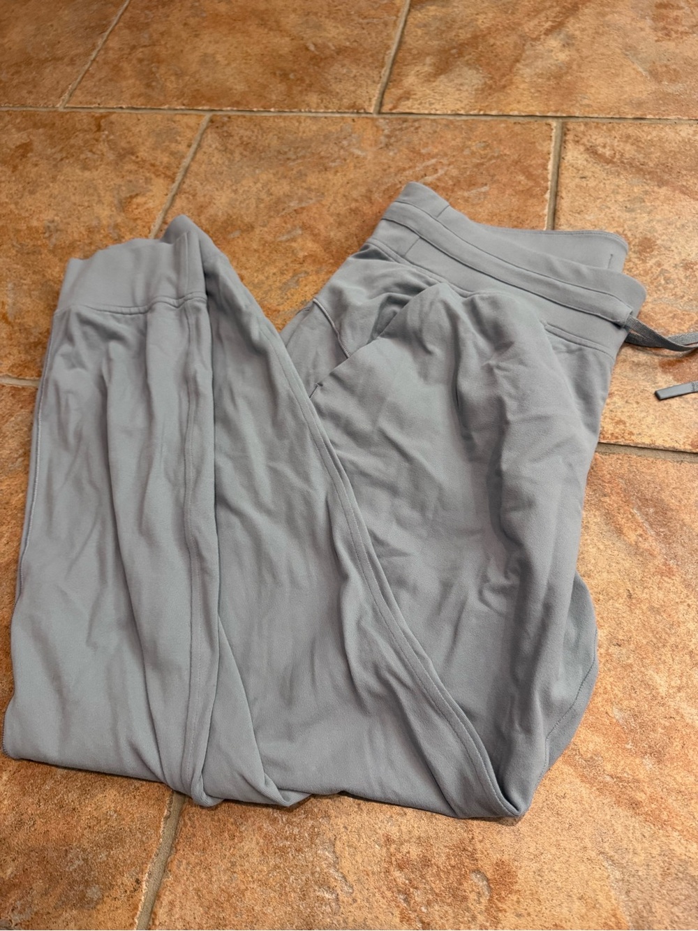 lululemon athletica light blue joggers